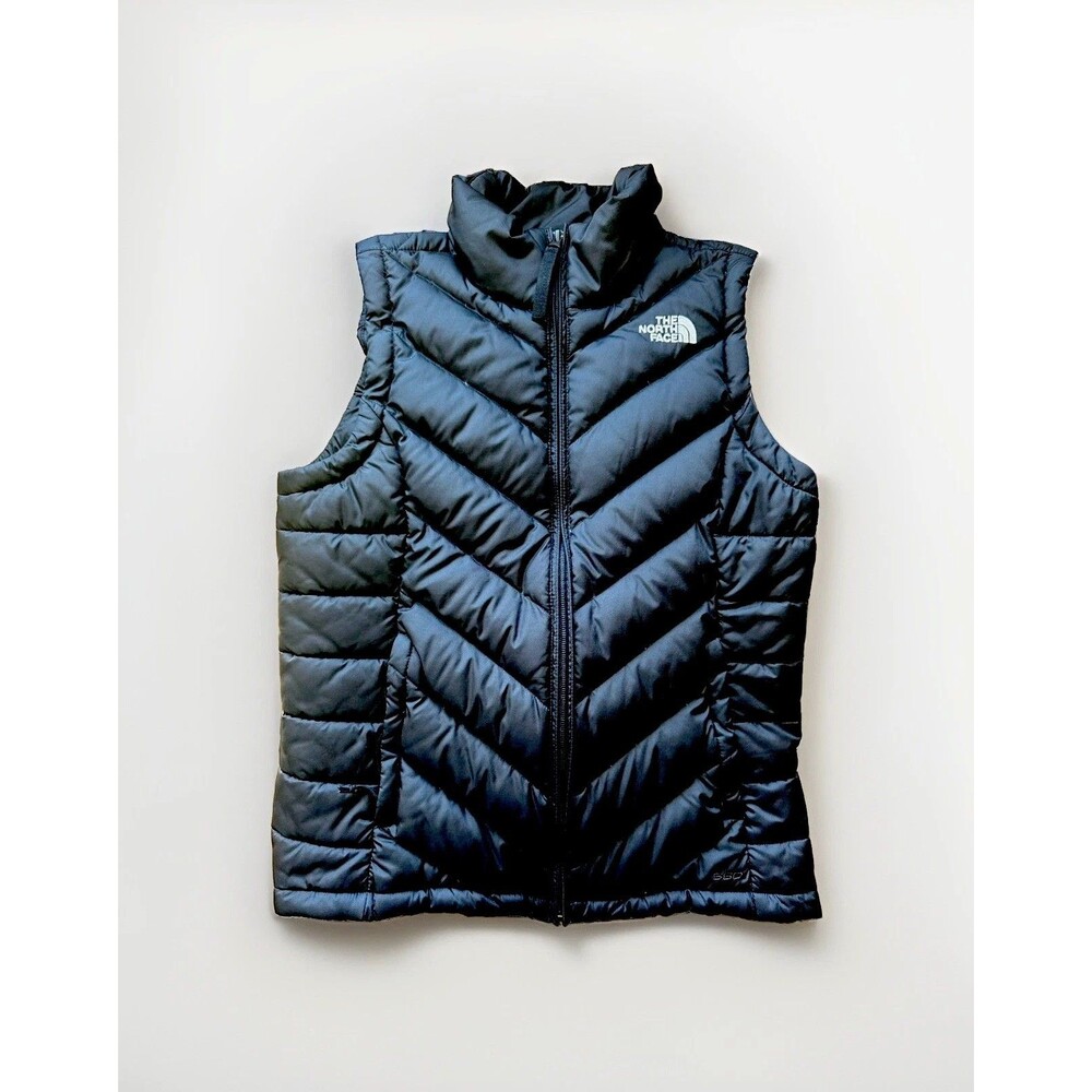 The North Face Aconcagua 550 Down Vest Women’s Small Black Zip Puffer
